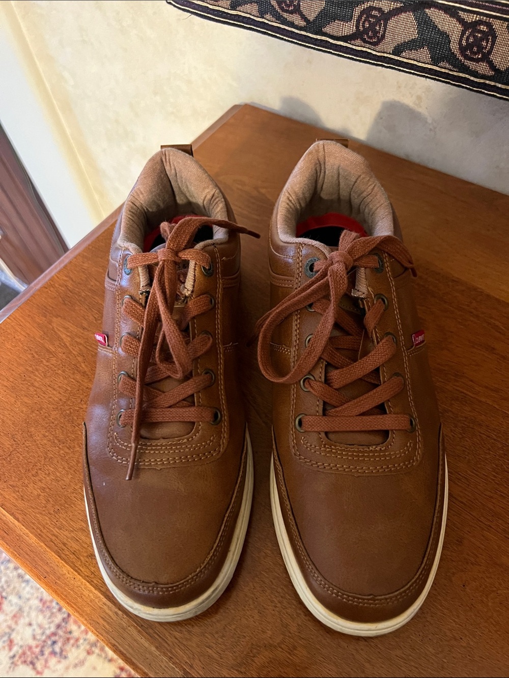 Levi's Brown Lace-Up Men's Sneakers